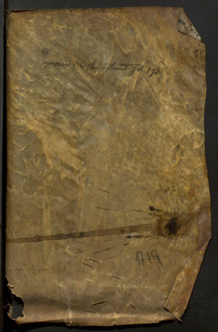 8 janvier 1734-22 septembre 1735