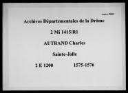 23 février 1575-15 décembre 1576