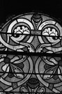 Valence.- Détail de vitrail de la cathédrale Saint-Apollinaire, de l'architecte Pascal et du verrier Bardon.