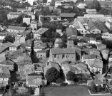 Vue aérienne du village.