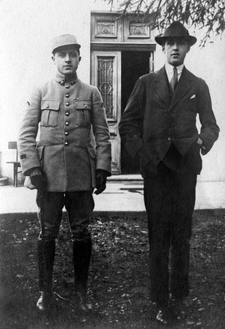 Paul Tiran et un civil.