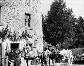 Saint-Thomas-en-Royans.- Une ferme du village.