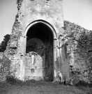 Allan.- Ruines de la chapelle Barbara, elle était celle d'un prieuré de l'ordre de Saint-Benoît.