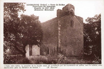 La chapelle fortifiée Notre-Dame des Aubagnans.