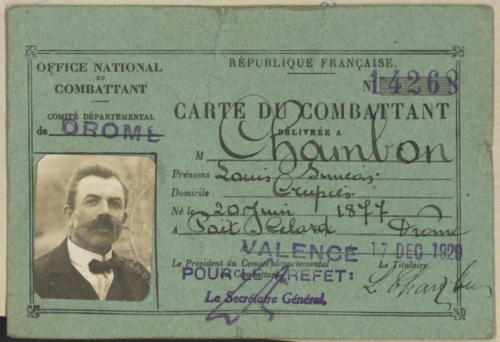 Chambon, Louis Siméon