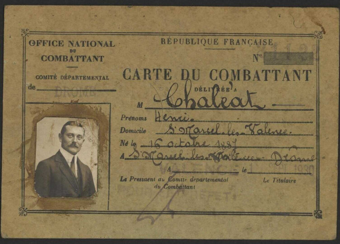 Chaléat, Henri Moïse Amédée