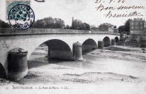 Pont de pierre sur le Roubion.