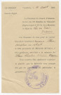 Attribution, à titre posthume, de la Médaille Militaire à Maurice Plan.