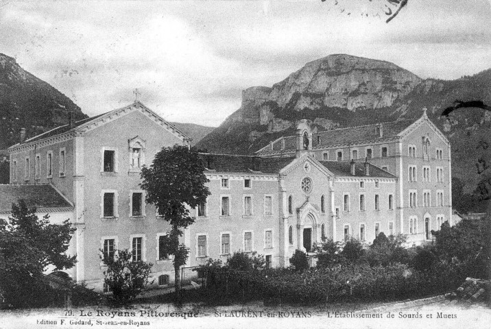 L'actuel Institut Médico-Éducatif.