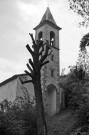 Beaumont-en-Diois. - Le clocher de l'église Sainte-Anne.