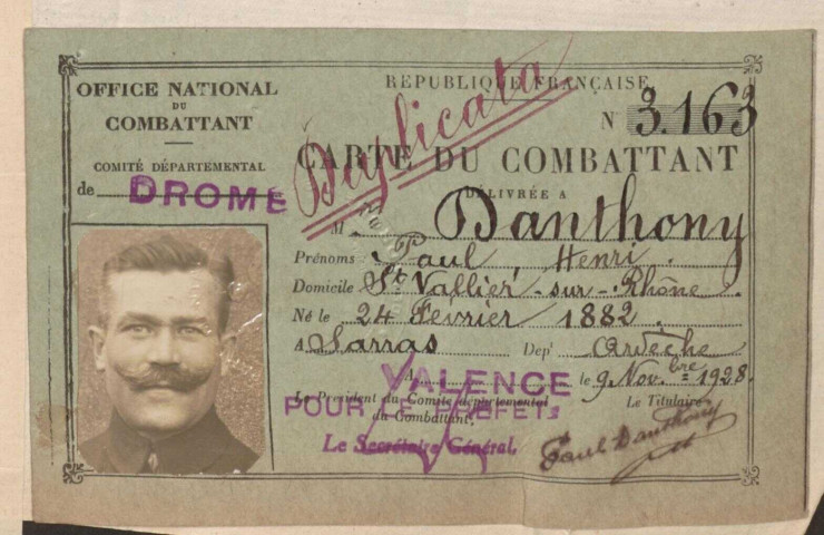 Danthony, Paul Henri