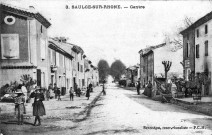 L'actuelle avenue du Dauphiné.