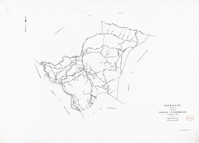 Tableau d'assemblage. 1988.