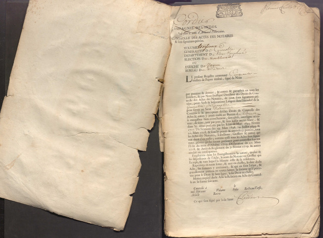 24 janvier 1723-4 décembre 1723