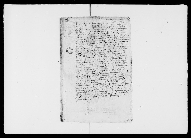 2 janvier 1545-25 septembre 1574