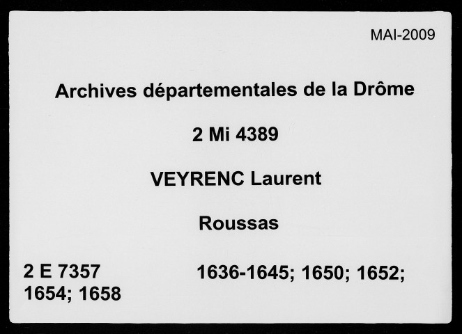 8 janvier 1636-27 décembre 1637