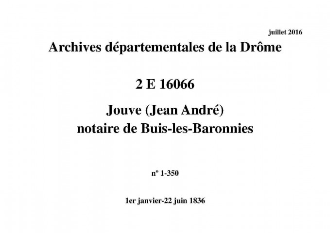 1er janvier-22 juin 1836