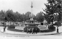 Valence.- La Fontaine Monumentale (1887).