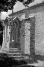 Sainte-Jalle. - La façade sud de l'église Notre-Dame de Beauvert.