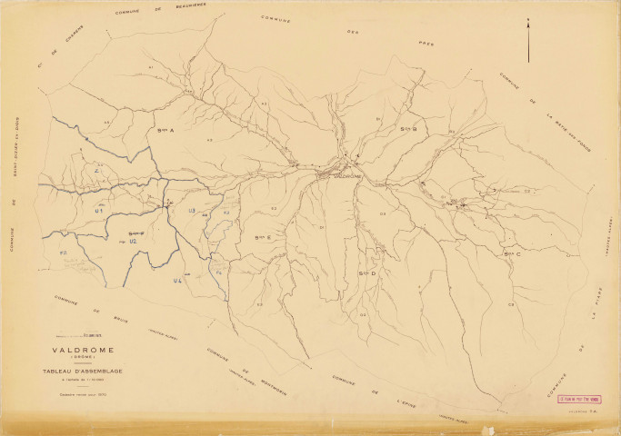 Tableau d'assemblage. 1978.