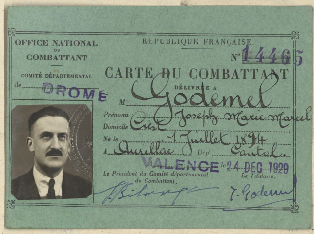 Godemel, Joseph Marie Marcel