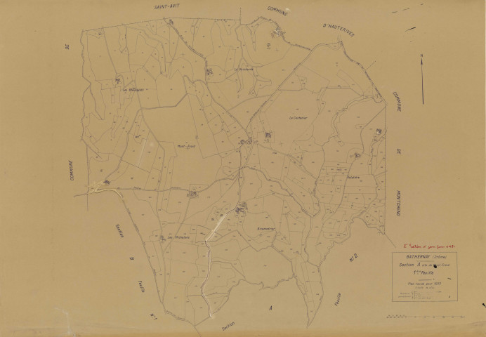 A1, Le Mont-Froid. 1981.