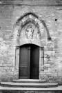 Le Grand-Serre.- Le porche de l'église Saint-Mamers.