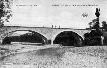 Charols.- Pont sur le Roubion.