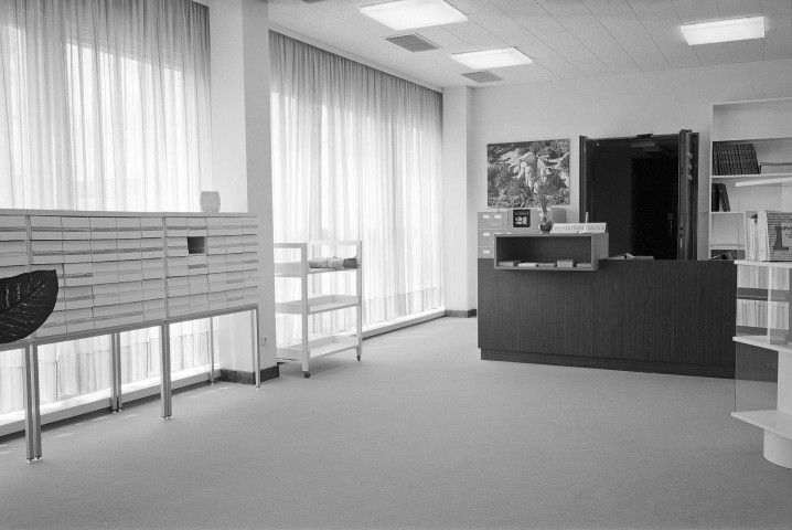 Valence.- Salle de Lecture des Archives départementales.