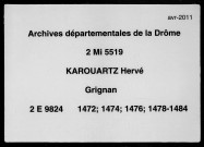 7 octobre 1472-1er février 1484