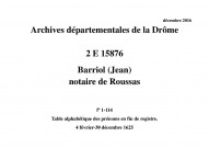 4 février-30 décembre 1625