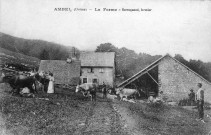 La ferme Barraquand au plateau d'Ambel.