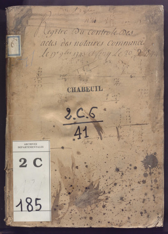 17 novembre 1743-20 novembre 1744