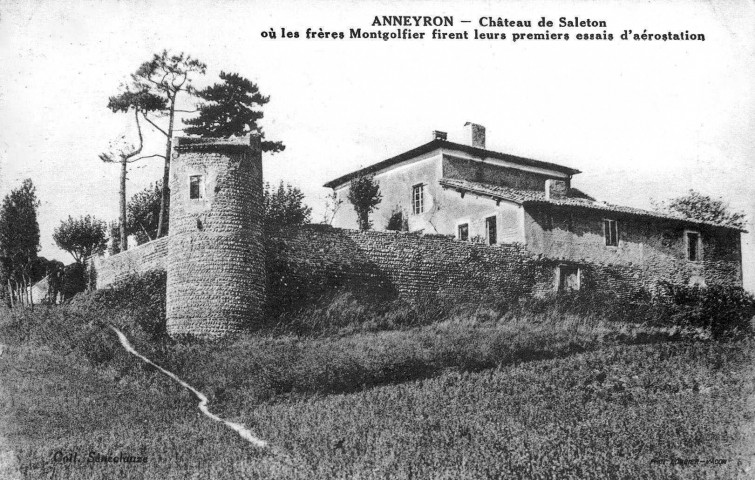 Le château de Saleton.