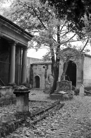 Romans-sur-Isère. - Le Calvaire des Récollets pendant les travaux d'urgence.