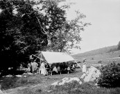 Bouvante.- Foire aux bestiaux à Lente.