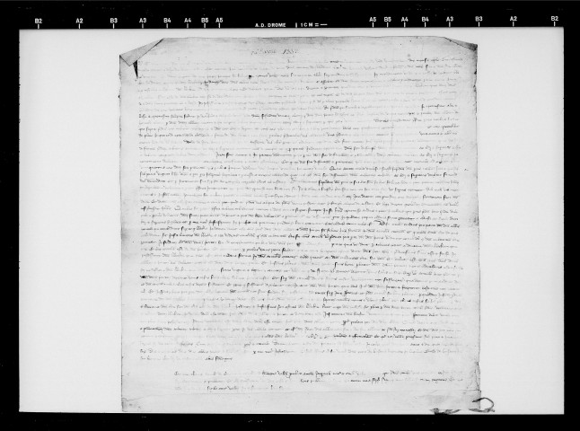 Donation par Guigue de Tournon.