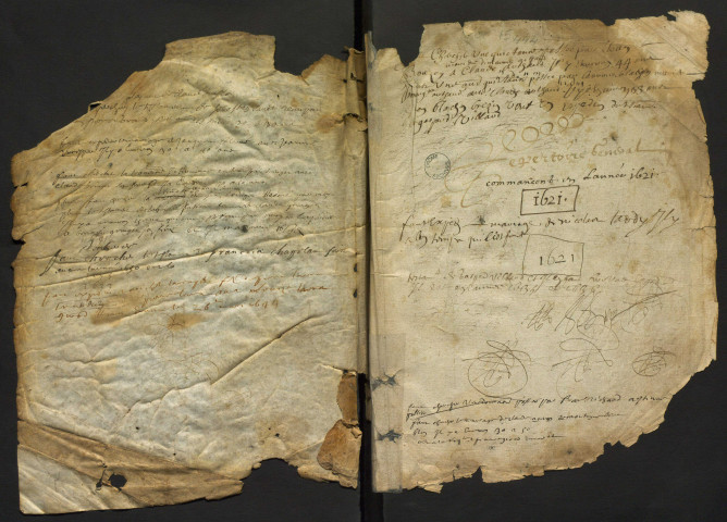 Répertoires annuels (1621-1659).