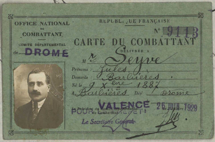 Seyve, Jules Émile Adolphe