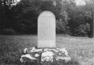 13. Brigade de Saint-Jean-en-Royans. Nature de la commémoration : stèle. Lieu : Saint-Thomas-en-Royans. Nombre de victimes, mortes au combat : 1. Circonstances : le 5 septembre 1944 le gendarme Rousset est tué en poursuivant l'ennemi.