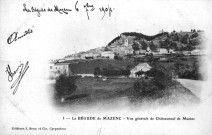 Vue générale du hameau Châteauneuf-de-Mazenc.
