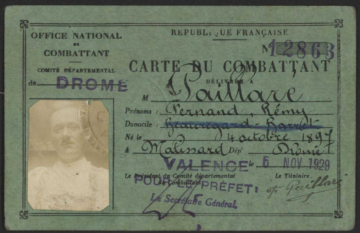 Paillaré, Fernand Rémy