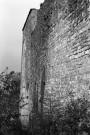 Mirmande.- La façade nord de l'église Sainte-Foy.