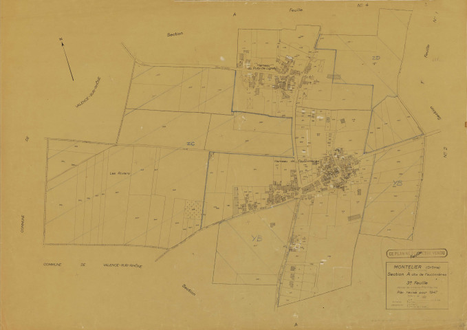 A3, Fauconnières. 1947.