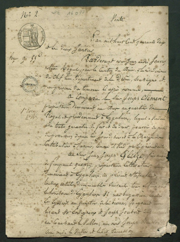 2 janvier-28 juin 1842