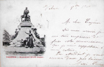 Le monument Émile Augier (1897).