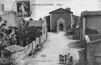 Portes-lès-Valence.- L'église rue Voltaire.