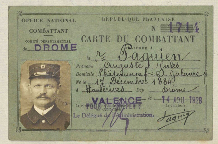 Paquien, Auguste Jules