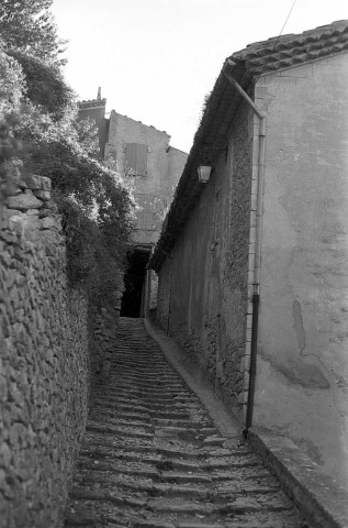 Montbrun-les-Bains. - La face nord de l'église Notre-Dame.