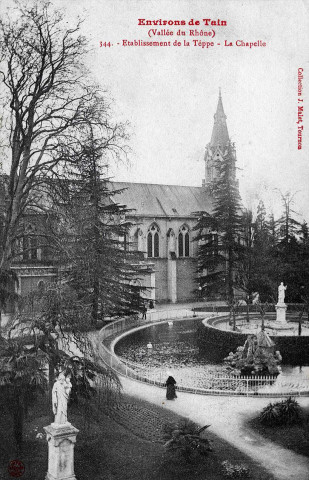 La chapelle de l'établissement de la Teppe.